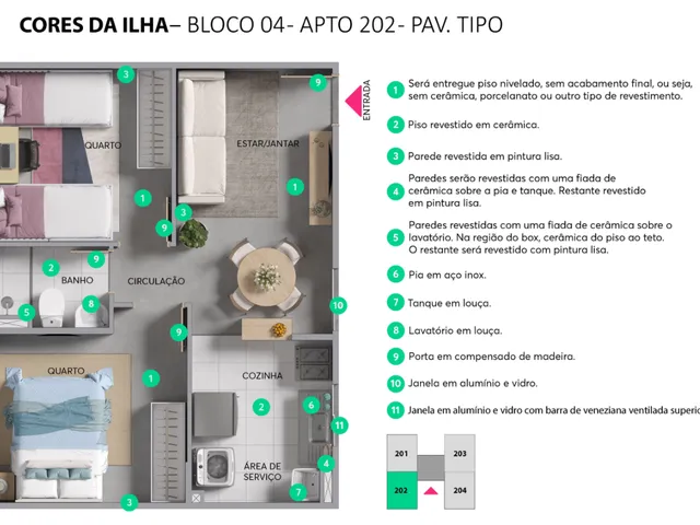 Apartamento 2 quartos e 1 banheiro, à venda, no bairro Loteamento Residencial Novo Mundo em Campinas