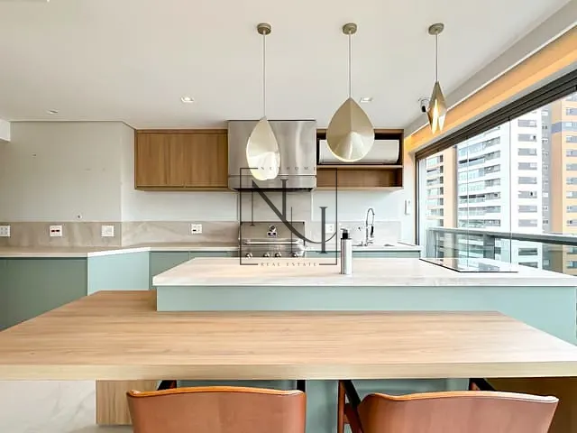 Apartamento com 193m² 2 quartos e 4 banheiros, à venda, no bairro Campo Belo em São Paulo