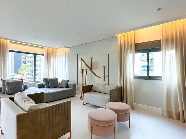 Apartamento com 193m² 2 quartos e 4 banheiros, à venda, no bairro Campo Belo em São Paulo