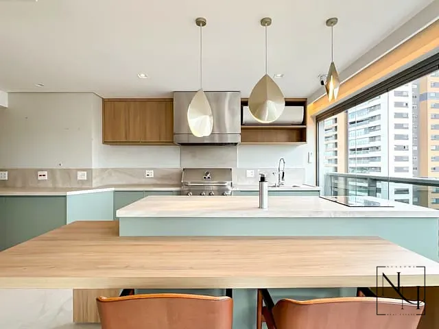 Apartamento com 193m² 2 quartos e 4 banheiros, à venda, no bairro Campo Belo em São Paulo