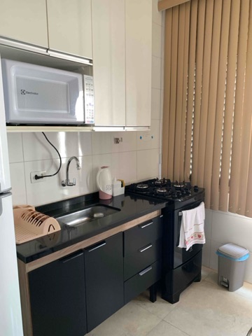 Apartamento 1 quarto e 1 banheiro, para alugar, no bairro Canto do Forte em Praia Grande