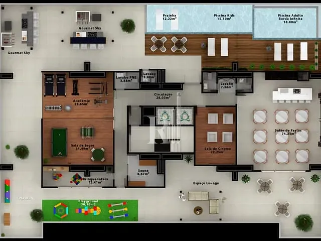 Apartamento com 13837m² 3 quartos e 3 banheiros, à venda, no bairro centro em Tijucas