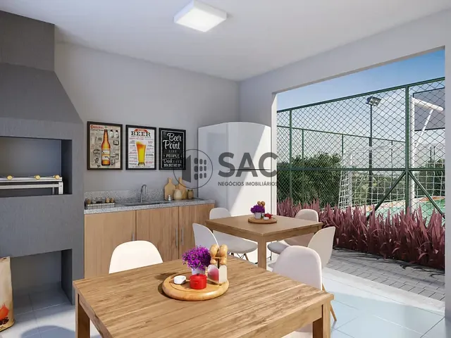 Apartamento 2 quartos e 1 banheiro, para alugar, no bairro Jardim Araújo em Votorantim