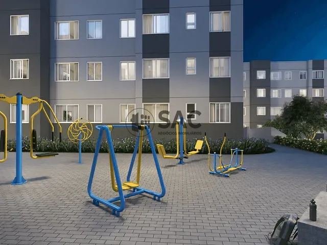 Apartamento 2 quartos e 1 banheiro, para alugar, no bairro Jardim Araújo em Votorantim
