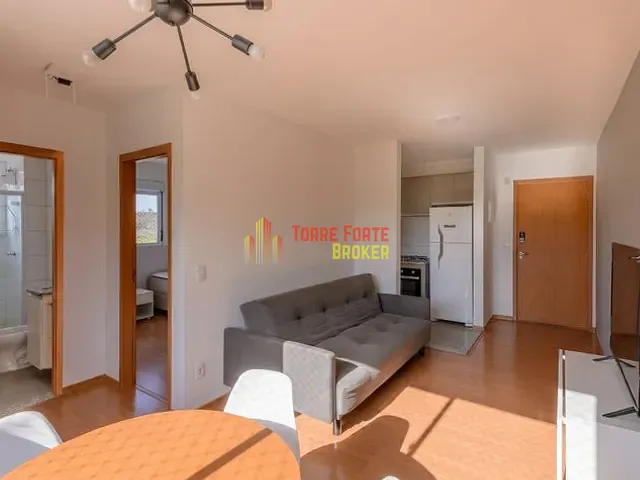 Apartamento com 46m² 2 quartos e 1 banheiro, para alugar, no bairro Cabral em Contagem