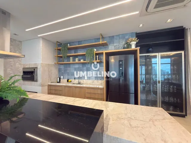 Apartamento 3 quartos e 4 banheiros, para alugar, no bairro Meia praia em Itapema