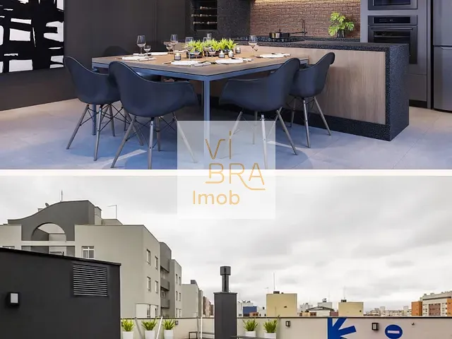 Apartamento 2 quartos e 1 banheiro, à venda, no bairro Centro em Curitiba