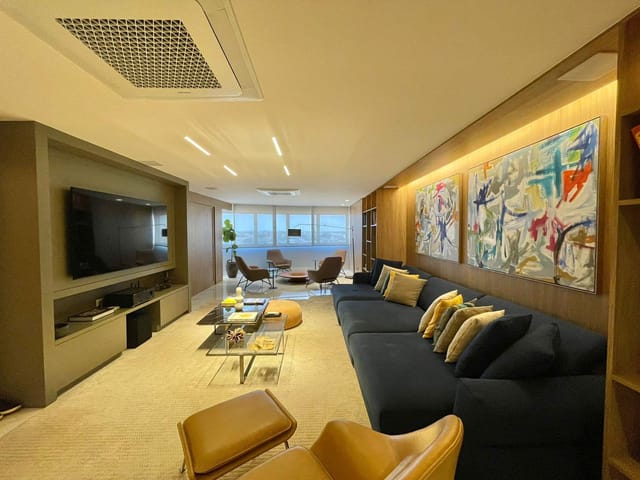 258m² | Mobiliário Assinado | 26º Andar | Vista Lagoa Parque