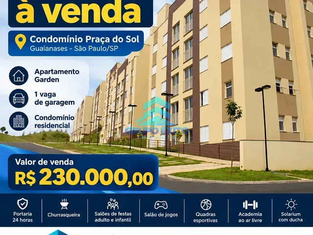 Apartamento 2 quartos e 1 banheiro, à venda, no bairro Jardim do Divino em São Paulo