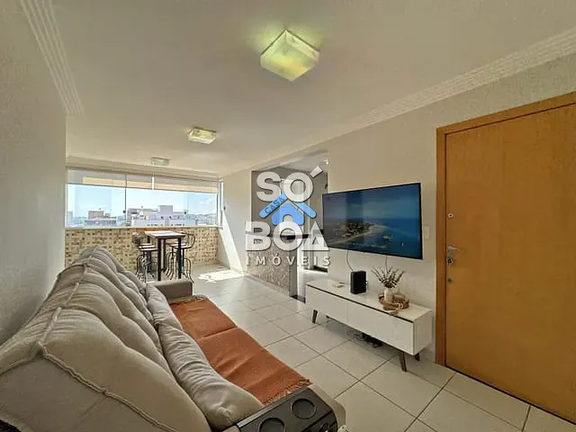 Apartamento 3 quartos e 2 banheiros, à venda, no bairro Ipiranga em Belo Horizonte