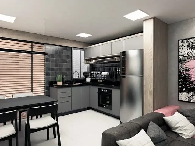 Apartamento com 128m² 2 quartos e 2 banheiros, à venda, no bairro Neva em Cascavel