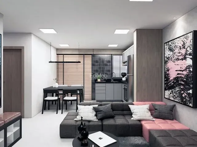 Apartamento com 128m² 2 quartos e 2 banheiros, à venda, no bairro Neva em Cascavel
