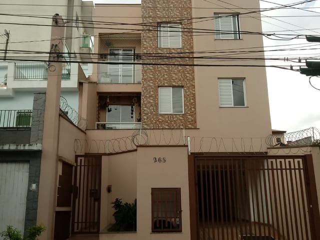 Apartamento com 50m² 2 quartos e 1 banheiro, à venda, no bairro Vila Metalúrgica em Santo André