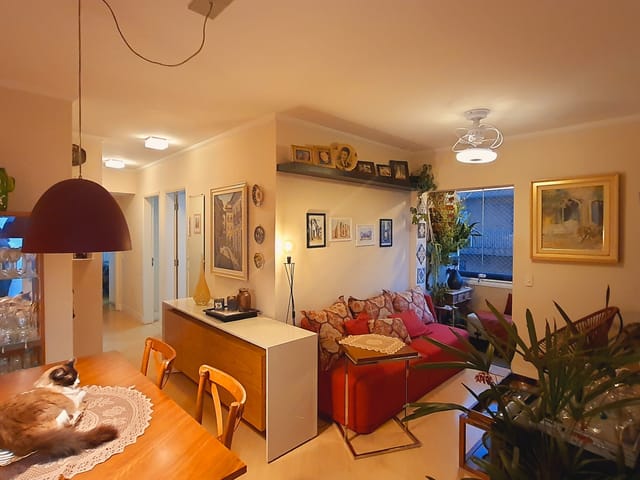 Lindo apartamento de 3 dormitórios mobiliado à venda