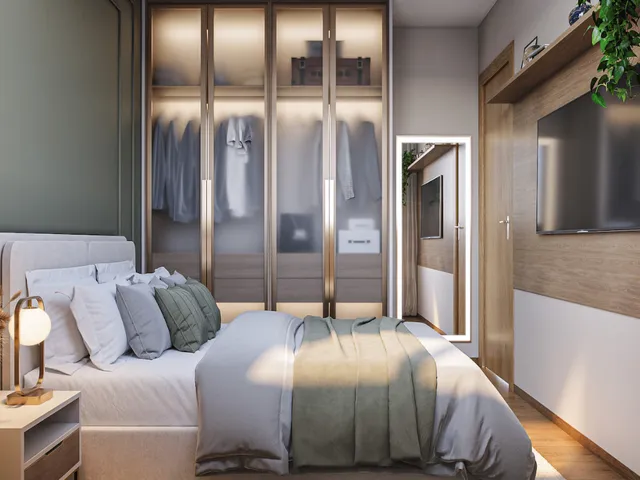Apartamento 2 quartos e 1 banheiro, à venda, no bairro Alphaville II em Salvador