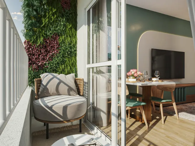 Apartamento 2 quartos e 1 banheiro, à venda, no bairro Alphaville II em Salvador