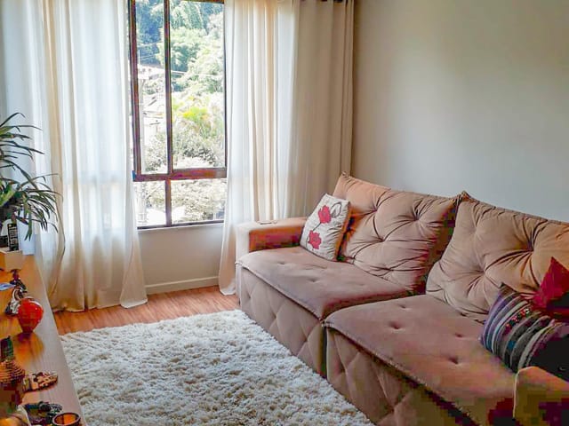 Foto do Apartamento - Apartamento de 2 quartos com suíte à venda, Retiro, Petrópolis, RJ | Karl-Hammes Imóveis