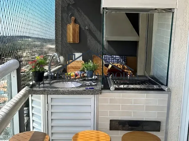Apartamento com 142m² 3 quartos e 2 banheiros, para alugar, no bairro Jardim Armênia em Mogi das Cruzes