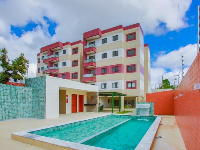 Apartamento com 62m² 2 quartos e 2 banheiros, para alugar, no bairro Baixa Grande em Arapiraca