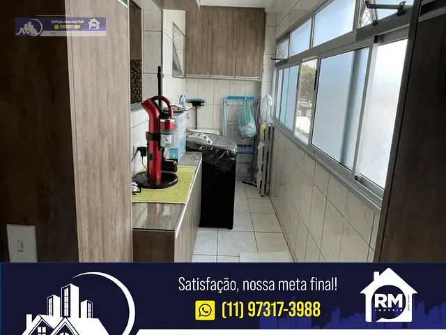 Apartamento 3 quartos e 2 banheiros, à venda, no bairro Vila Rosália em Guarulhos
