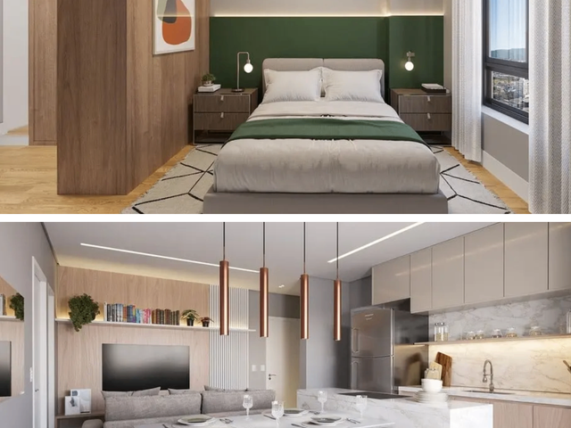 Apartamento 3 quartos e 3 banheiros, à venda, no bairro Boa Vista em Curitiba