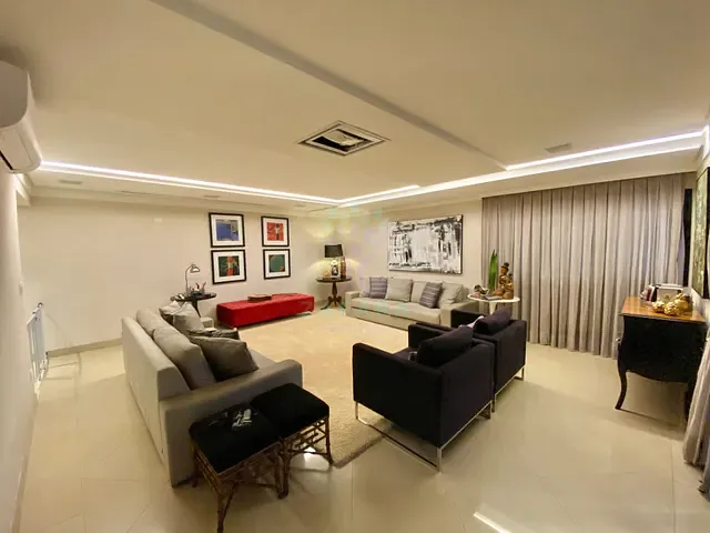 Apartamento com 445m² 4 quartos e 6 banheiros, à venda, no bairro Centro em Campo Grande