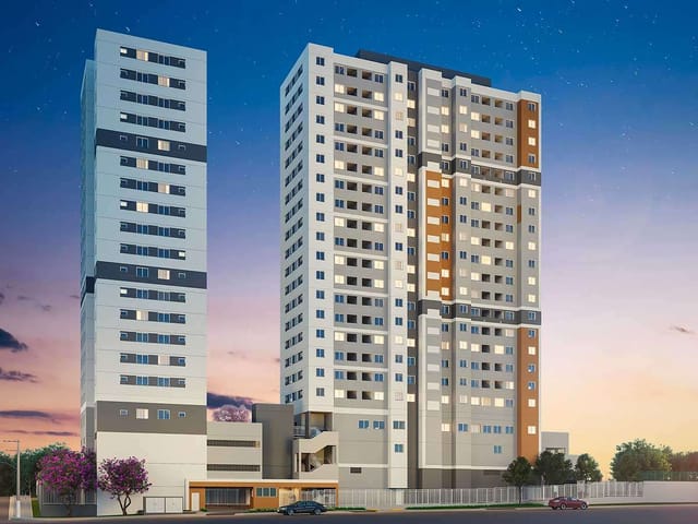 Apartamento 2 quartos e 1 banheiro, à venda, no bairro Vila Nova Cintra em Mogi das Cruzes