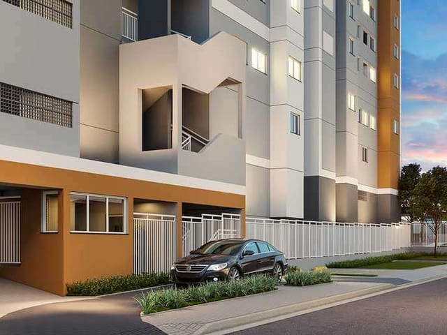 Apartamento 2 quartos e 1 banheiro, à venda, no bairro Vila Nova Cintra em Mogi das Cruzes