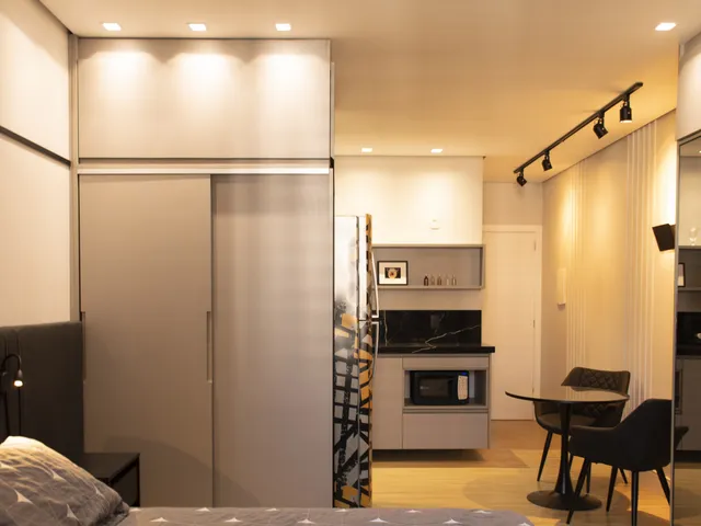 Apartamento 1 quarto e 1 banheiro, para alugar, no bairro Córrego Grande em Florianópolis