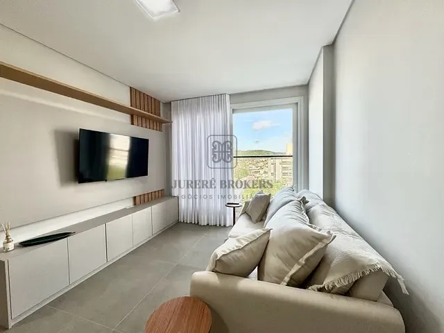 Apartamento com 78m² 2 quartos e 3 banheiros, para alugar, no bairro Jurerê Internacional em Florianópolis