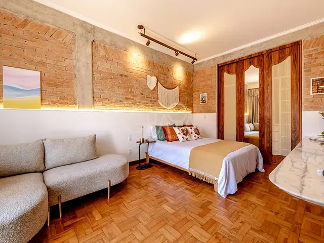 Loft 1 quarto e 1 banheiro, à venda, no bairro República em São Paulo