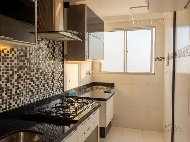 Apartamento 2 quartos e 1 banheiro, à venda, no bairro Alto Ipiranga em Mogi das Cruzes