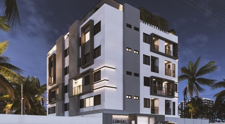 Apartamento com 26m² 1 quarto e 1 banheiro, à venda, no bairro Intermares em Cabedelo