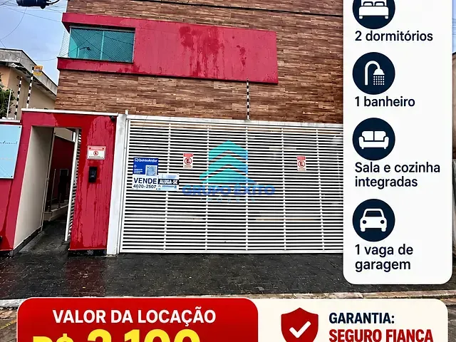 Apartamento 2 quartos e 1 banheiro, para alugar, no bairro Vila Nhocune em São Paulo