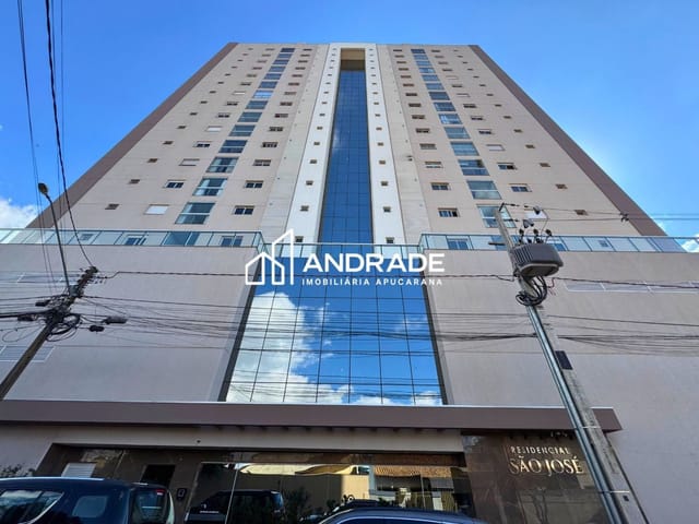 Apartamento 3 quartos e 2 banheiros, à venda, no bairro Vila Feliz em Apucarana