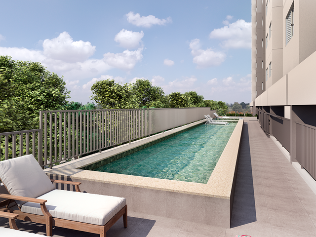 Apartamento com 62m² 2 quartos e 1 banheiro, à venda, no bairro Cidade Vera Cruz em Aparecida de Goiânia