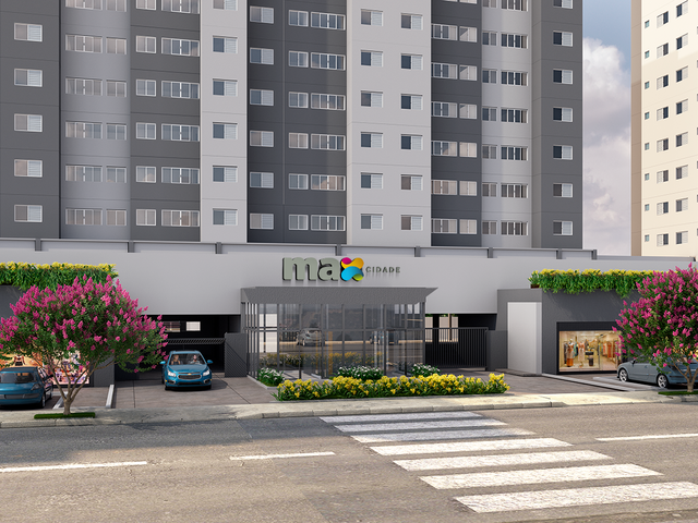 Apartamento com 62m² 2 quartos e 1 banheiro, à venda, no bairro Cidade Vera Cruz em Aparecida de Goiânia