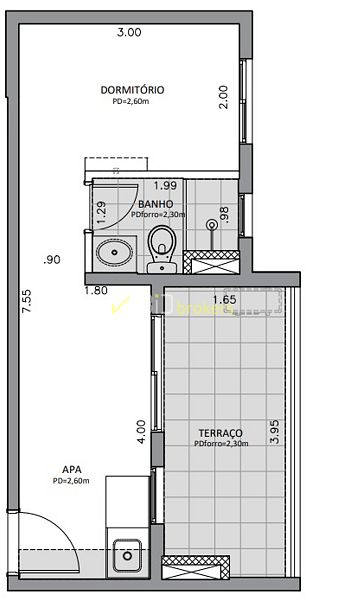 Apartamento à venda com 1 quarto, 28m² - Foto 12