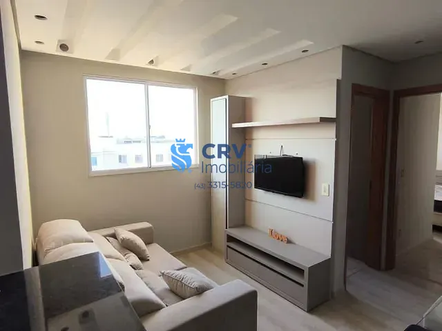 Apartamento 2 quartos e 1 banheiro, à venda, no bairro Conjunto Habitacional Doutor Farid Libos em Londrina