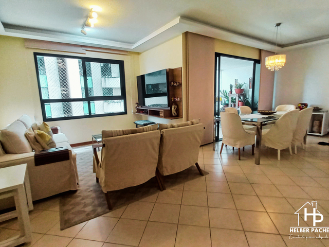 Apartamento com 167m² 3 quartos e 3 banheiros, à venda, no bairro Pituba em Salvador
