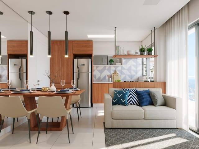 Apartamento 2 quartos e 2 banheiros, à venda, no bairro Capão Raso em Curitiba