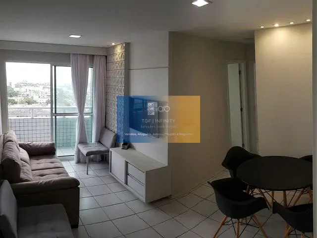 Apartamento com 62m² 2 quartos e 2 banheiros, para alugar, no bairro Piedade em Jaboatão dos Guararapes