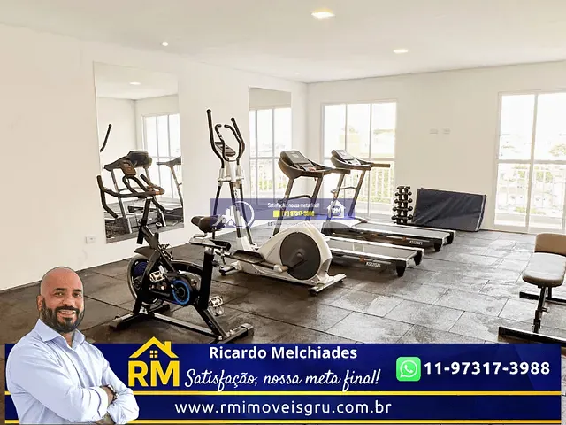 Apartamento 2 quartos e 1 banheiro, à venda, no bairro Jardim Vila Galvão em Guarulhos