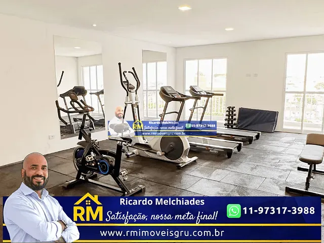 Apartamento 2 quartos e 1 banheiro, à venda, no bairro Jardim Vila Galvão em Guarulhos