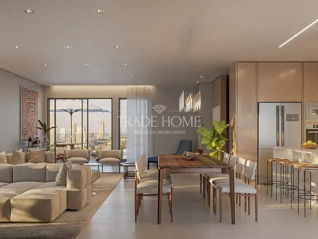 Apartamento 3 quartos e 3 banheiros, à venda, no bairro Batel em Curitiba