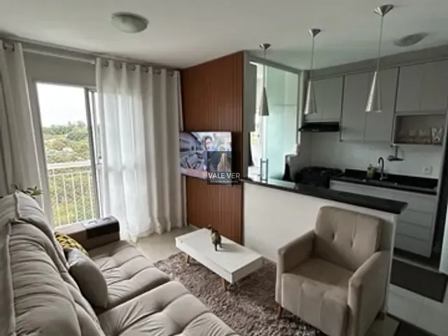 Apartamento 2 quartos e 1 banheiro, à venda, no bairro Parque Residencial Flamboyant em São José dos Campos