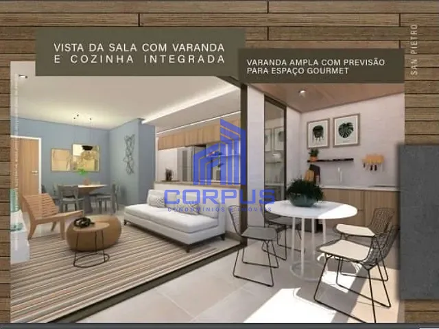 Apartamento 2 quartos e 2 banheiros, à venda, no bairro Nova São Pedro em São Pedro da Aldeia