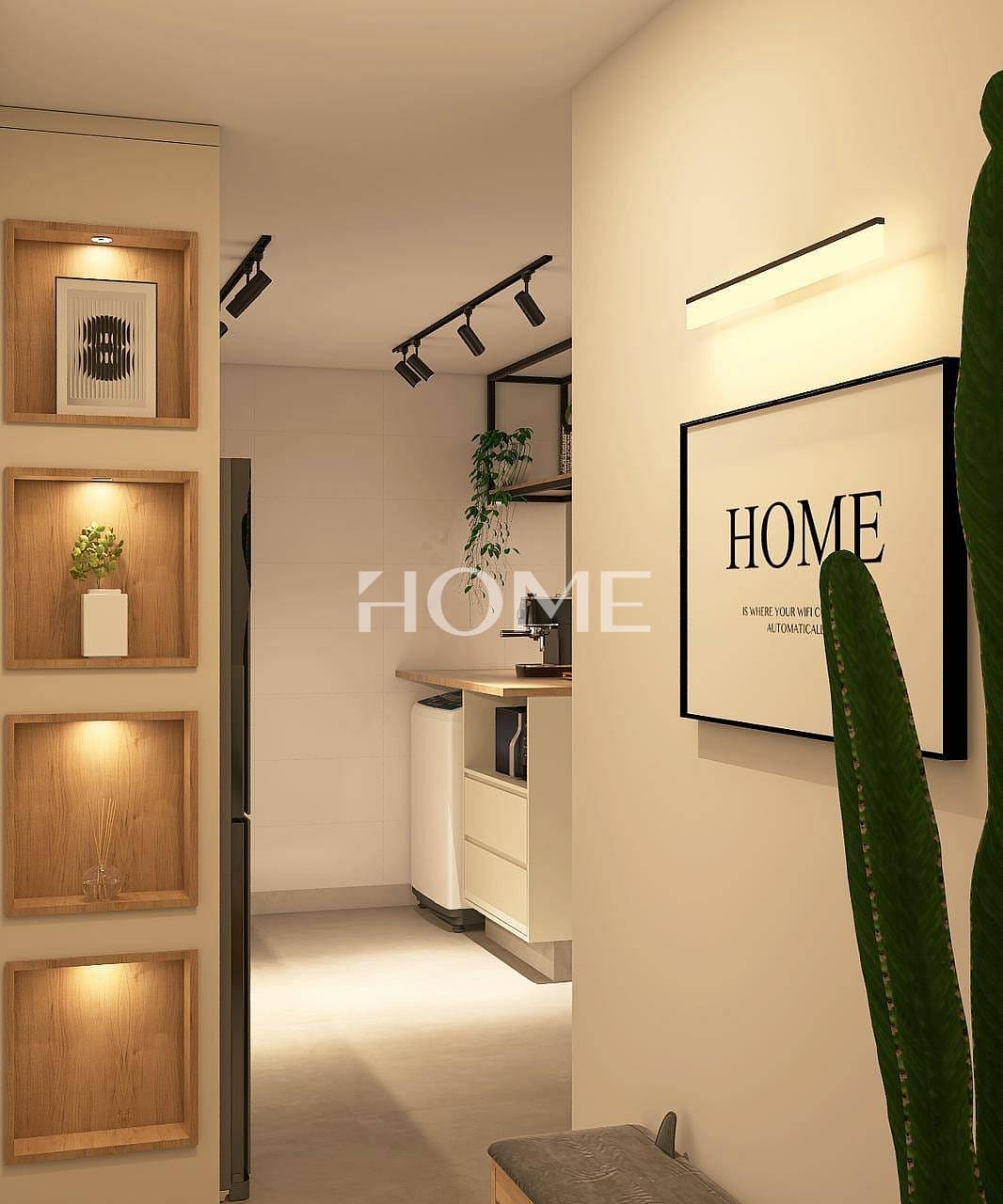 CLNW 4/5 PARA LOCAÇÃO – 54m² – 2 QUARTOS (1 SUÍTE) – NOVO