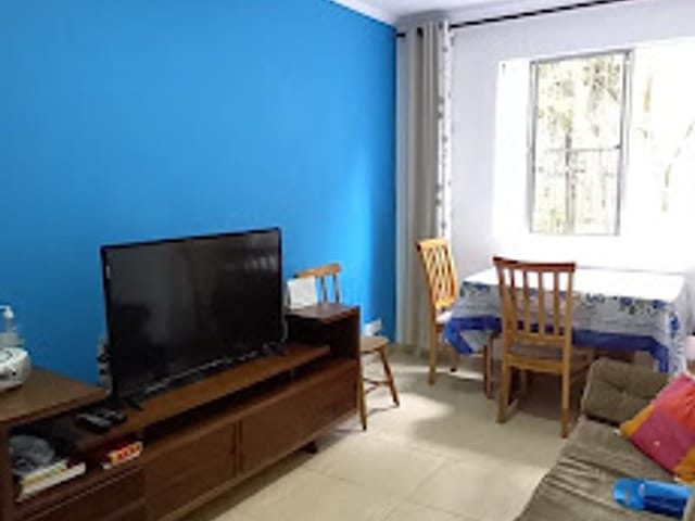 Apartamento com 55m² 2 quartos e 1 banheiro, à venda, no bairro Jardim Novo Santo Amaro em São Paulo