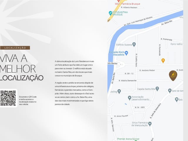 Foto do Apartamento - Apartamento à venda, Santa Rita, Brusque, SC | Gustavo Invest